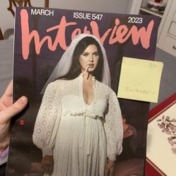 Chicago-Main Newsstand - Very limited issue of the coveted Lana Interview magazine.