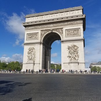 L'Arc de Triomphe - View from Champs Elysse. - Landmarks & Historical Buildings Near Me - Paris, 75