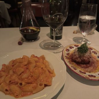 Carbone - Spicy rigatoni, one meatball - Italian Near Me - Las Vegas, Nevada Carbone - Spicy rigatoni, one meatball - Italian Near Me - Las Vegas, Nevada
