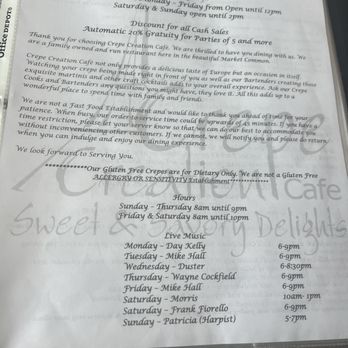 Crepe Creation Cafe - Creperies Near Me - Myrtle Beach, South Carolina