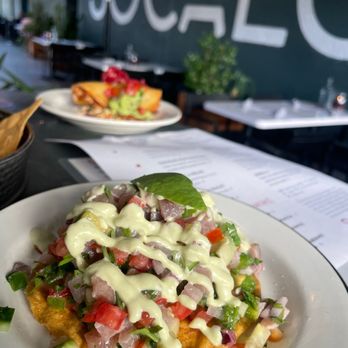 Socalo - Happy hour ceviche tostada - Mexican Near Me - Santa Monica, California Socalo - Happy hour ceviche tostada - Mexican Near Me - Santa Monica, California