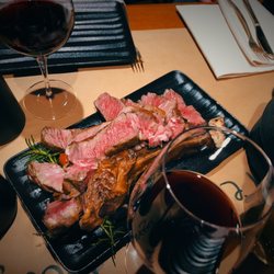 Kleinschmeckerei - Tomahawk Entrecôte sliced