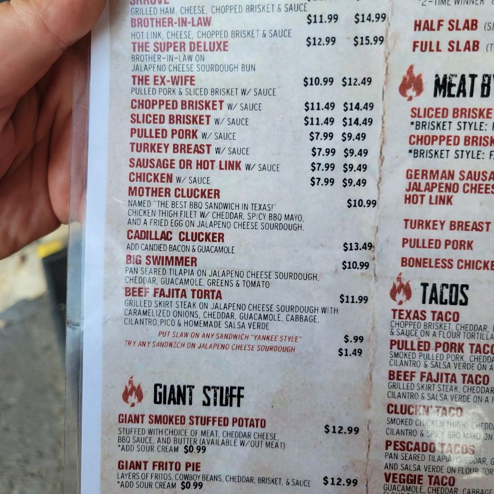 Stanley's Famous Pit Barbecue - Menu - Barbeque Near Me - Tyler, Texas Stanley's Famous Pit Barbecue - Menu - Barbeque Near Me - Tyler, Texas