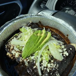 Mole Negro Enchiladas