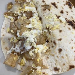 Cerrito Restaurant & Cantina - Potato and egg taco