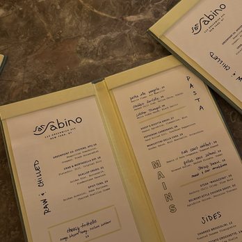 San Sabino - Menu - Italian Near Me - New York, New York San Sabino - Menu - Italian Near Me - New York, New York