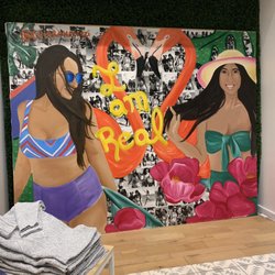 Mural on the wall