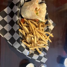 Buffalo chicken wrap Buffalo chicken wrap