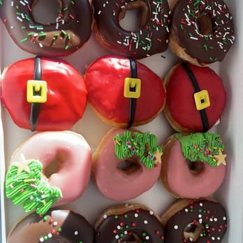 Krispy Kreme - This is what we got. I could have just ordered the cheaper assorted box and got other flavors. - Coffee & Tea Near Me - Menifee, California Krispy Kreme - This is what we got. I could have just ordered the cheaper assorted box and got other flavors. - Coffee & Tea Near Me - Menifee, California