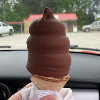 The Ice Cream Shoppe - Large chocolate dipped cone - Ice Cream & Frozen Yogurt Near Me - Statesville, North Carolina The Ice Cream Shoppe - Large chocolate dipped cone - Ice Cream & Frozen Yogurt Near Me - Statesville, North Carolina