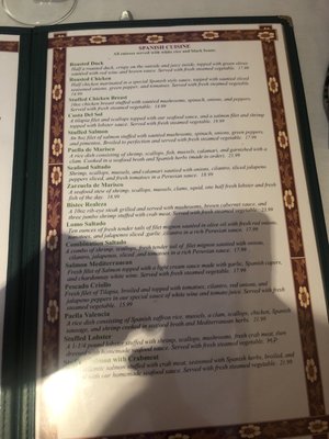 Menu photo 1 Cacique Restaurant Hagerstown, MD