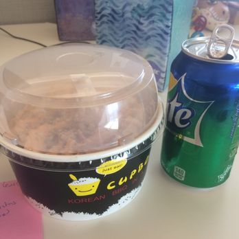 Cupbop - Korean BBQ in a Cup - Kko Kko Bop and Sprite circa 2017 - Korean Near Me - Midvale, Utah Cupbop - Korean BBQ in a Cup - Kko Kko Bop and Sprite circa 2017 - Korean Near Me - Midvale, Utah