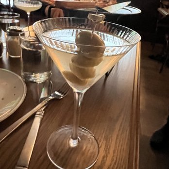 Poco Fiasco - My first martini - Pizza Near Me - Dallas, Texas