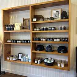 Blueberry Haven - Some of the shops available options for sale.