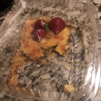Maggiano's - These are the un-eaten, too late to serve, creme brûlée they tossed in the bag. - Italian Near Me - Overland Park, Kansas