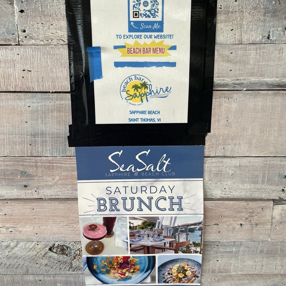 Sapphire Beach Bar - Burgers Near Me - Smith Bay, Virgin Islands