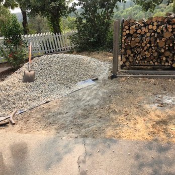 Rare Earth Landscape Materials - Lots of open area for delivery - Landscaping Near Me - Grass Valley, California