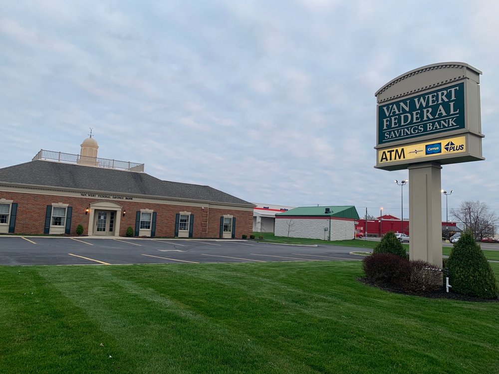 VAN WERT FEDERAL SAVINGS BANK Updated August 2024 976 S Shannon St
