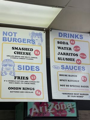 Menu photo 2 Pretty Good Burger Merced, CA