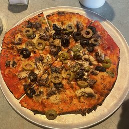 Thin crust pizza - build your own Thin crust pizza - build your own
