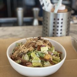 Batesy's BBQ - Chopped Romaine Salad with Pulled Pork