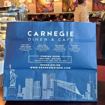 Carnegie Diner & Cafe - Cool to-go bag. - Breakfast & Brunch Near Me - Secaucus, New Jersey