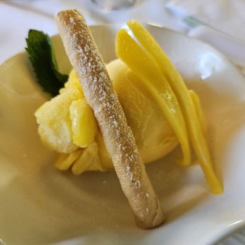 Cucina Venti Restaurant - Mango sorbet - Italian Near Me - Mountain View, California