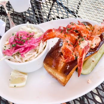 Slapfish - Lobster roll with coleslaw - Seafood Near Me - Indianapolis, Indiana