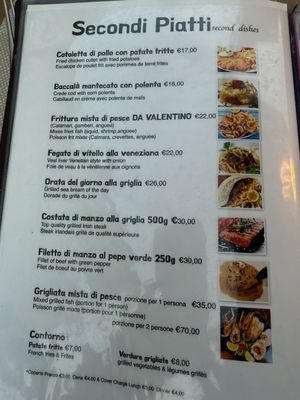 Menu photo 4 Osteria da Valentino Venezia, VE