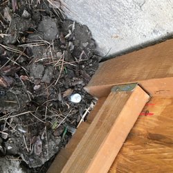 Outback Fencing - Sprinkler head destroyed -- I had to cut the pipe, glue, and cap it myself. Now useless