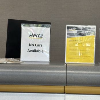 Hertz Rent A Car - No cars available even though I booked a reservation over a month to my arrival. - Car Rental Near Me - Baltimore, Maryland
