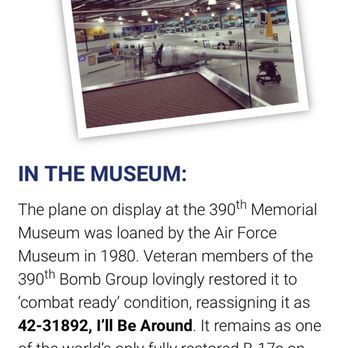 390th Memorial Museum - 390th Memorial Museum - Museums Near Me - Tucson, Arizona