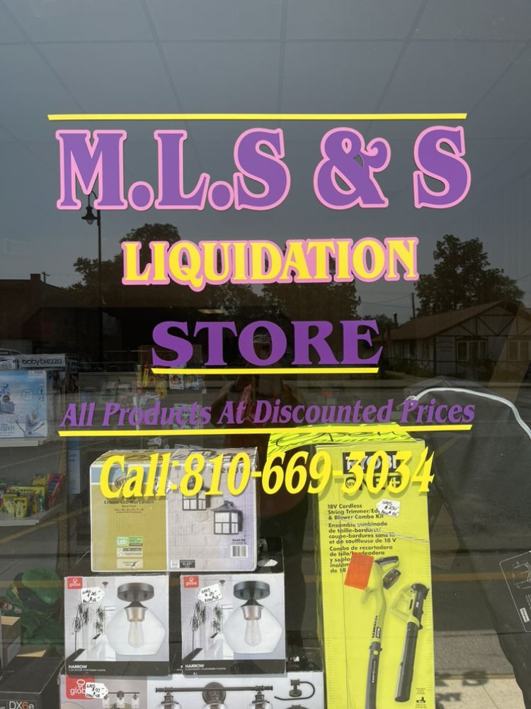 MLS&S LIQUIDATION STORE Updated September 2024 125 N Main St, Capac