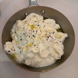 Smoked stracciatella