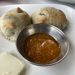 Extra bread and jam Extra bread and jam