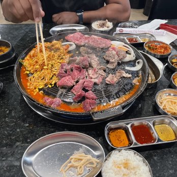 Honey Pig BBQ - Spread - Korean Near Me - Austin, Texas Honey Pig BBQ - Spread - Korean Near Me - Austin, Texas