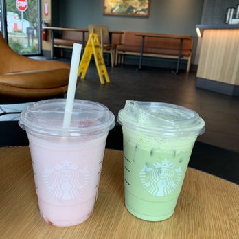 Starbucks - two drinks on a table in a coffee shop - Coffee & Tea Near Me - Hamilton Township, New Jersey Starbucks - two drinks on a table in a coffee shop - Coffee & Tea Near Me - Hamilton Township, New Jersey