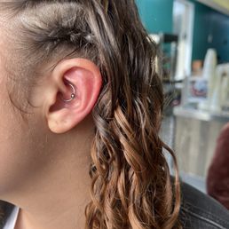 Daith pierced by Annie Daith pierced by Annie