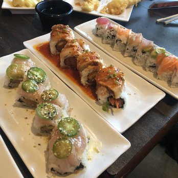 Awesome Sushi - Awesome roll - good, 360 - don't get this, rainbow - just okay - Japanese Near Me - Long Beach, California