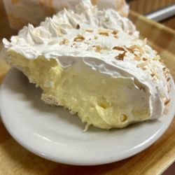 Mr Burger - Coconut Cream pie was very good. very good