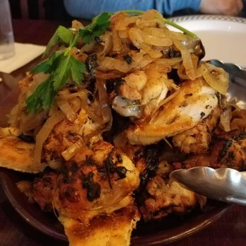 Anthony's Coal Fired Pizza & Wings - Coal Fire Wings 20pc w Carmelized Onions and Foccacia Toast Points - Pizza Near Me - Mount Laurel, New Jersey