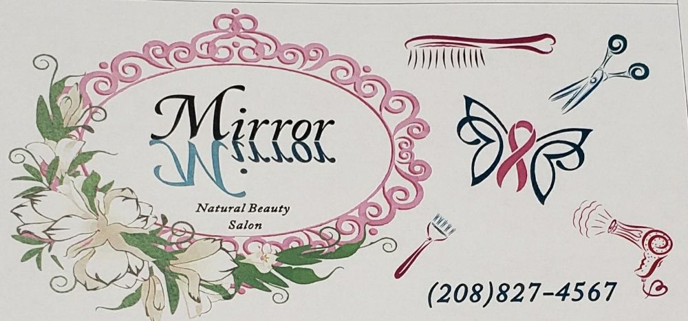 Mirror Mirror Natural Beauty Salon Logo