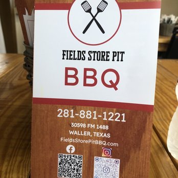 Fields Store Pit BBQ - 10.30.22 - Barbeque Near Me - Waller, Texas