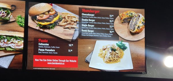 Menu photo 2 Bombowich Newmarket, ON Menu photo 2 Bombowich Newmarket, ON