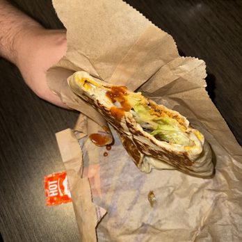 Taco Bell - Crunch Crunchwrap Supreme - Fast Food Near Me - Sherman Oaks, California