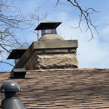 Hoosier Roofing Fort Wayne - Mortared the crown under the cap - the actual fix - Roofing Near Me - Fort Wayne, Indiana Hoosier Roofing Fort Wayne - Mortared the crown under the cap - the actual fix - Roofing Near Me - Fort Wayne, Indiana