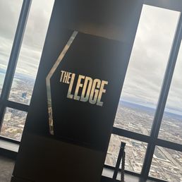 The Ledge Main Attraction sign