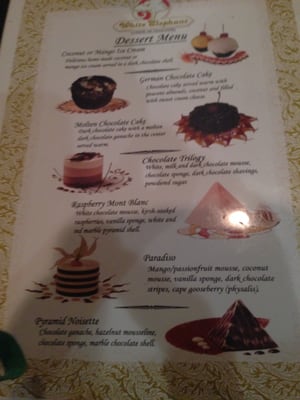 Menu photo 6 White Elephant Restaurant Huntingdon Valley, PA Menu photo 6 White Elephant Restaurant Huntingdon Valley, PA