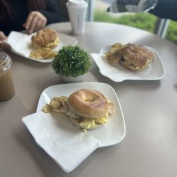 Ham Egg & Cheese Breakfast Sandwich Chips Turkey sandwich