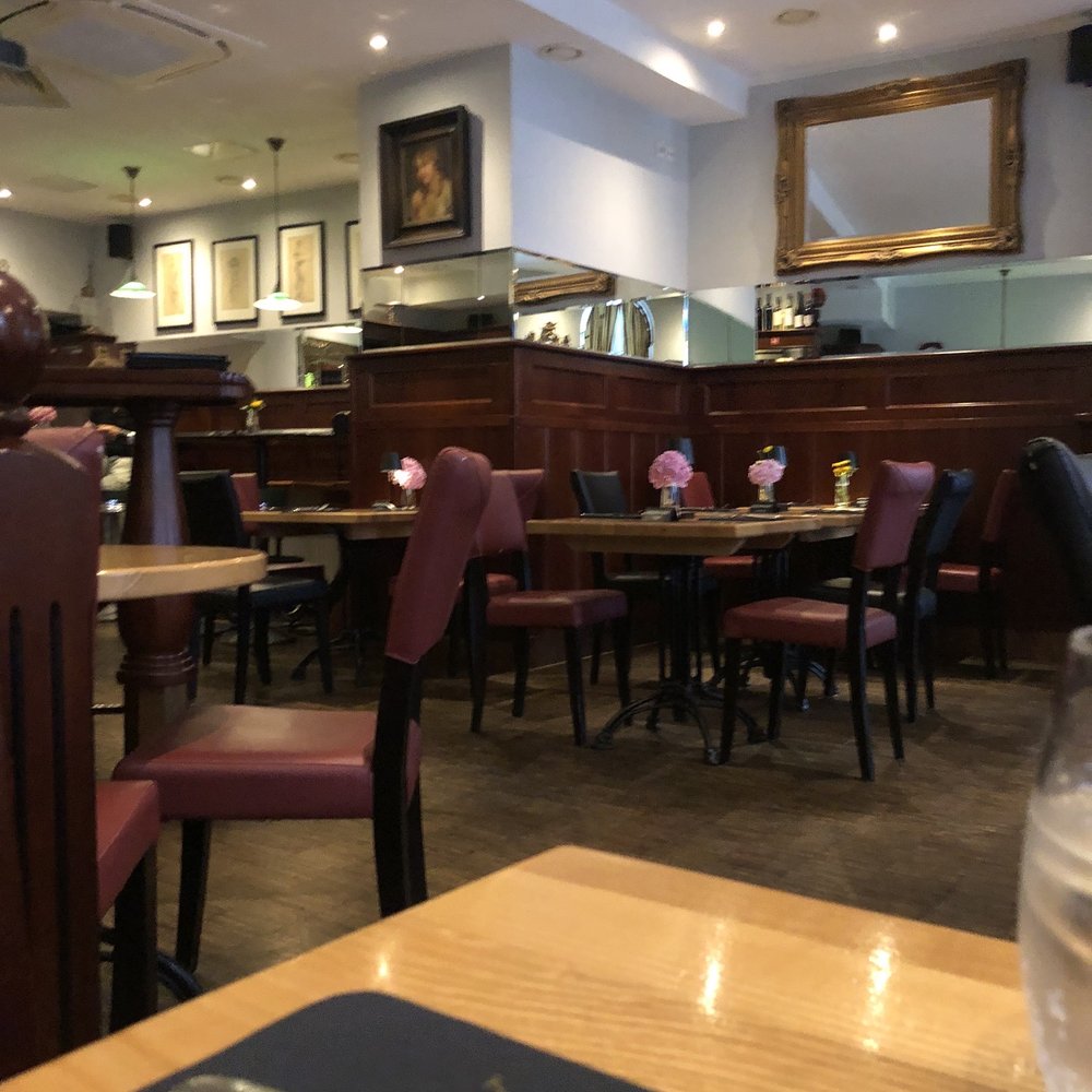Second view of dining indoors